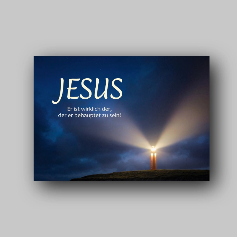 Traktat JESUS beantwortet die Frage Wer ist Jesus